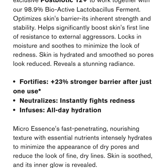 NWT ESTEE LAUDER MICRO ESSENCE TREATMENT LOTION - Picture 4 of 4